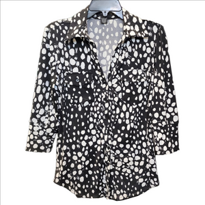 VERVE AMI BLK/WHT TOP